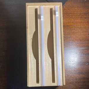 Bamboo plastic or aluminum foil Wrap Despenser